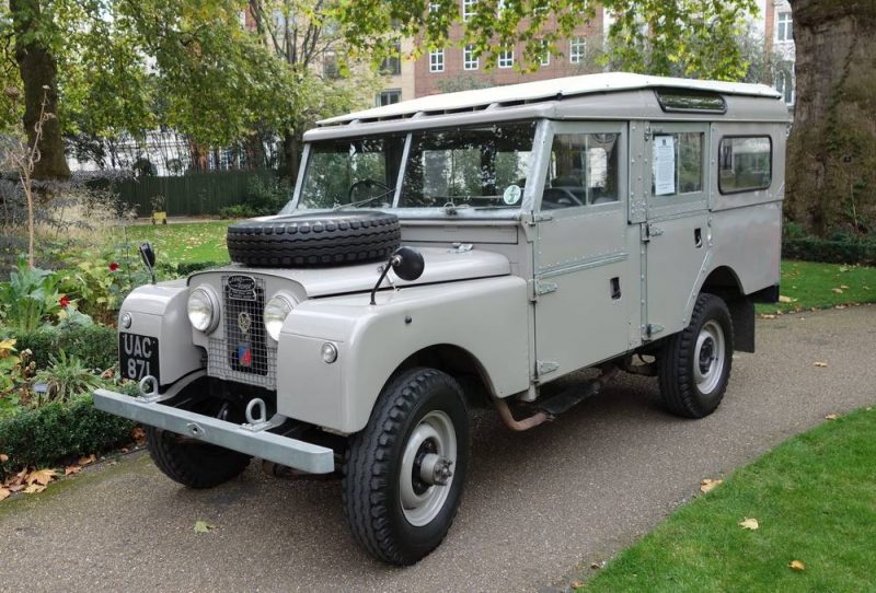 1956 Land Rover Series I 86” 2.25 engine test vehicle – The Dunsfold ...